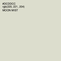 #DCDDCC - Moon Mist Color Image